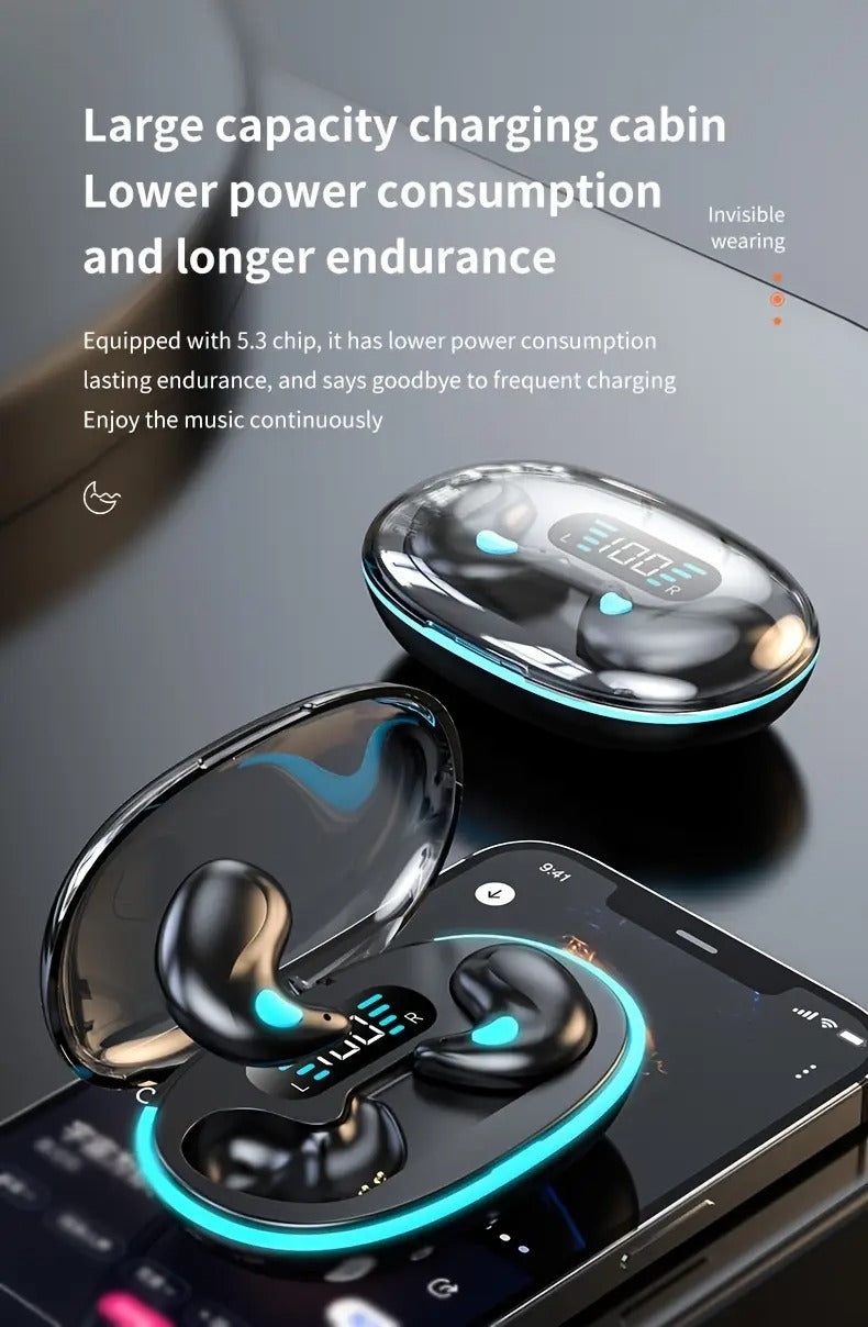 NNETM True Wireless In-Ear Sleep Headset Earbuds